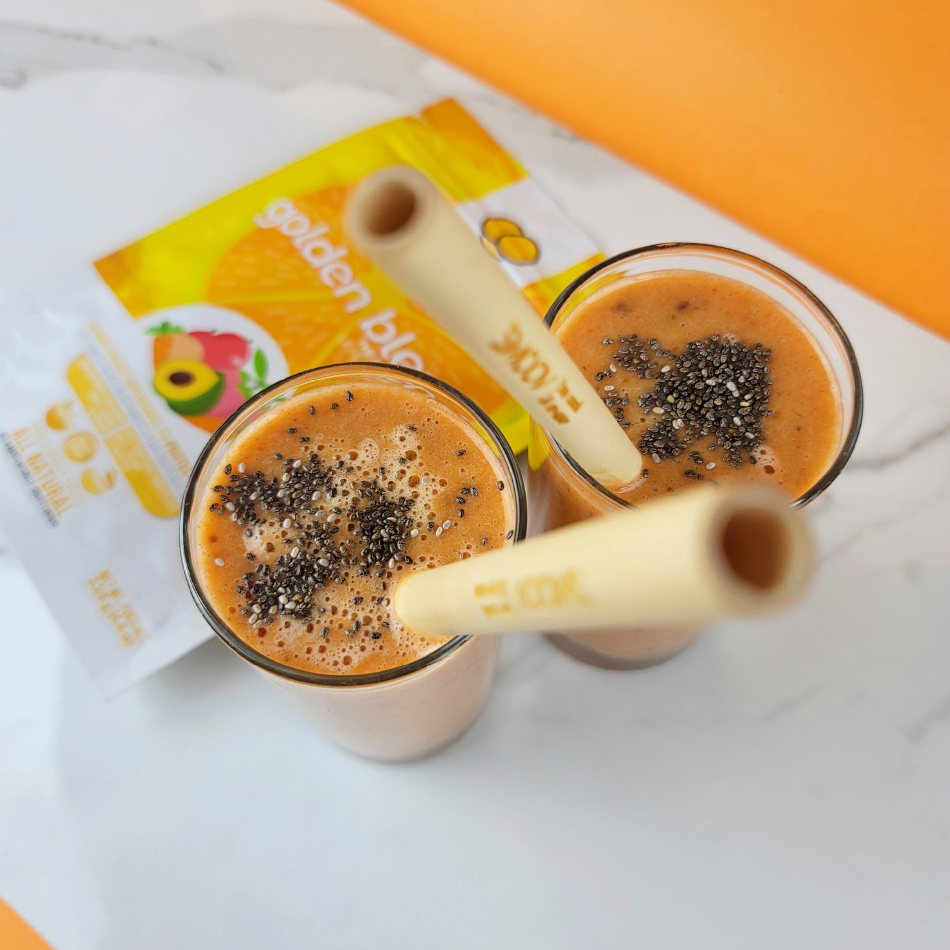 Spice and just the right amount of sweetness, we've turned this fall favourite into a smoothie that gived you your daily vitamins.