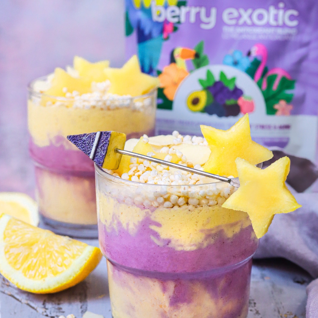 This delightful recipe can be had for dessert, as a snack or even breakfast (We're not judging).It's jam packed with antioxidants from 8 powerful superfoods to help protect and nourish your body!