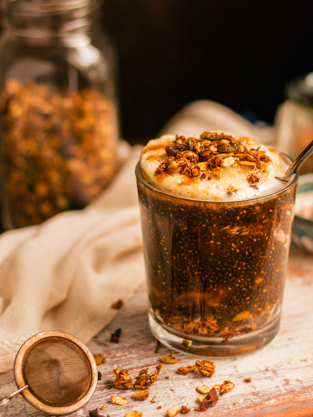 Chai Apple Spiced Chia Pudding