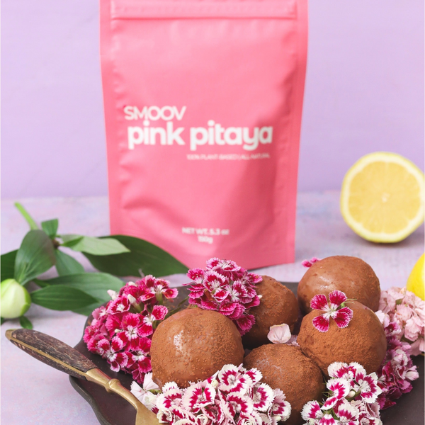 Choco Raspberry Pitaya Truffle Bites | SMOOV