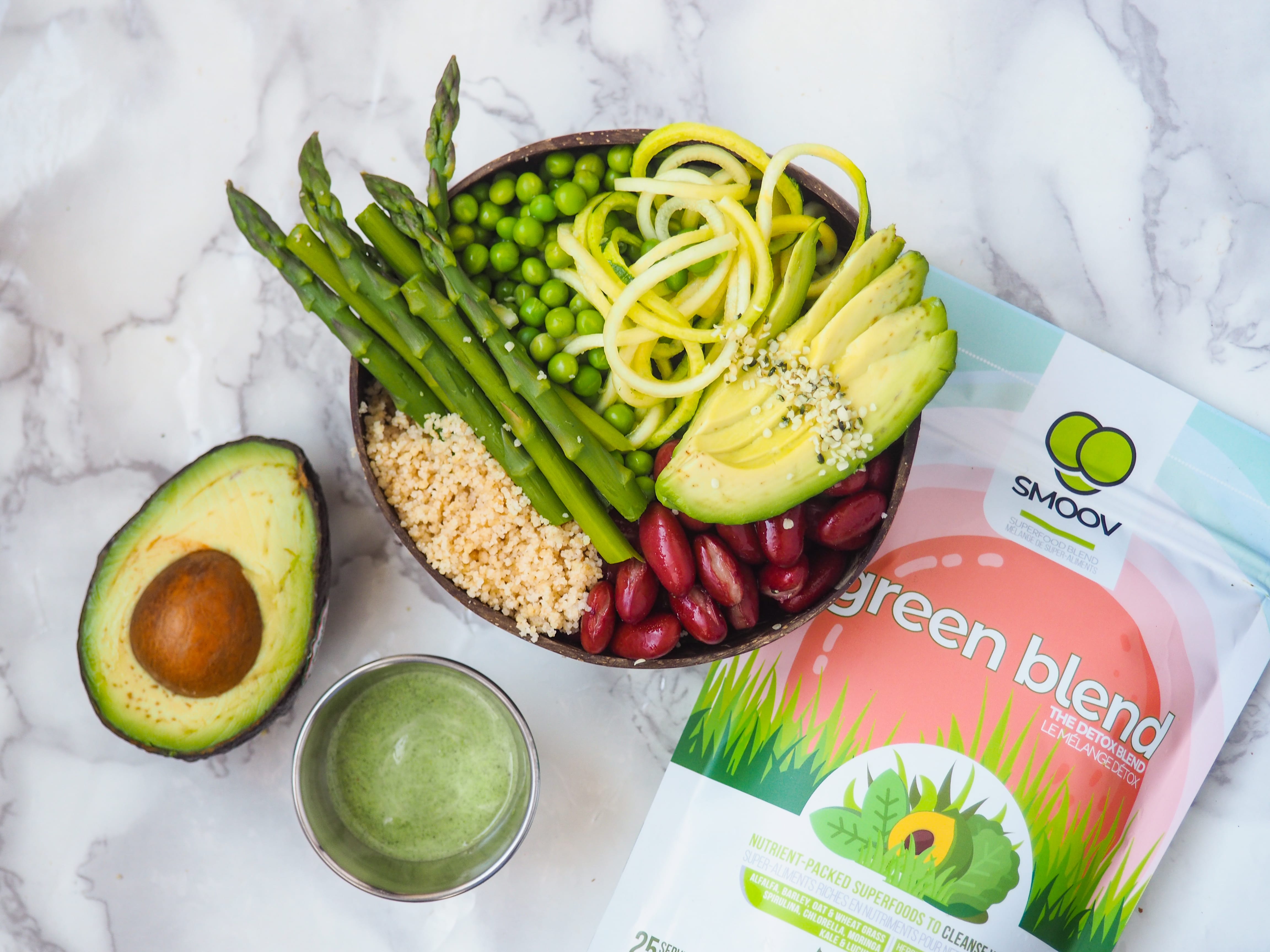 What's for lunch?! How about a nutritious creamy green dressing to go with a nutritious bowl