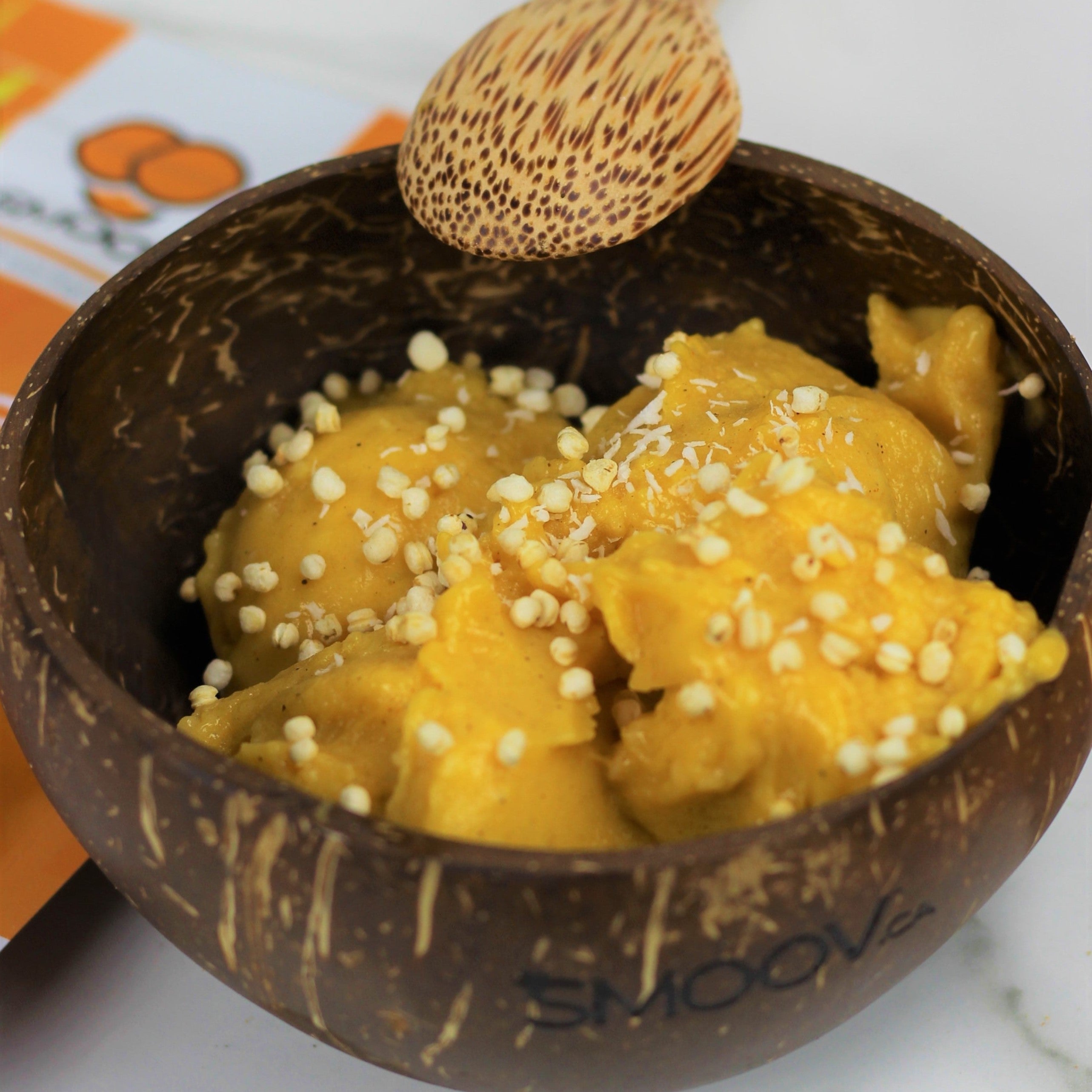 A sweet & nutritious treat that can be had for breakfast, as a snack, a dessert or an afternoon pick me up. Seriously, it's got natural caffeine from guarana seeds🌱🔥