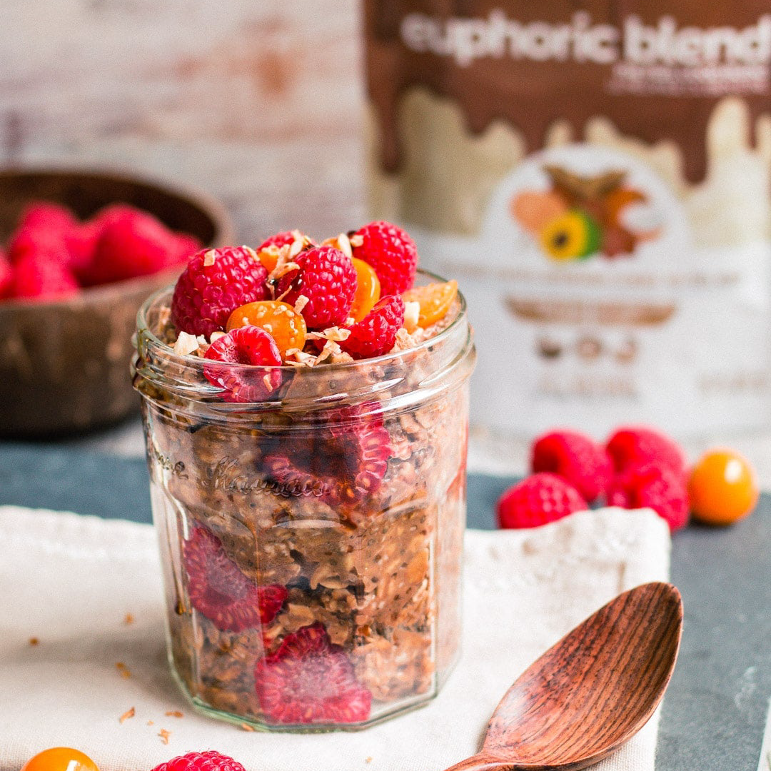 The easiest and best way to start your day is with some overnight oats on hand. This cup will leave you satisfied and energized,