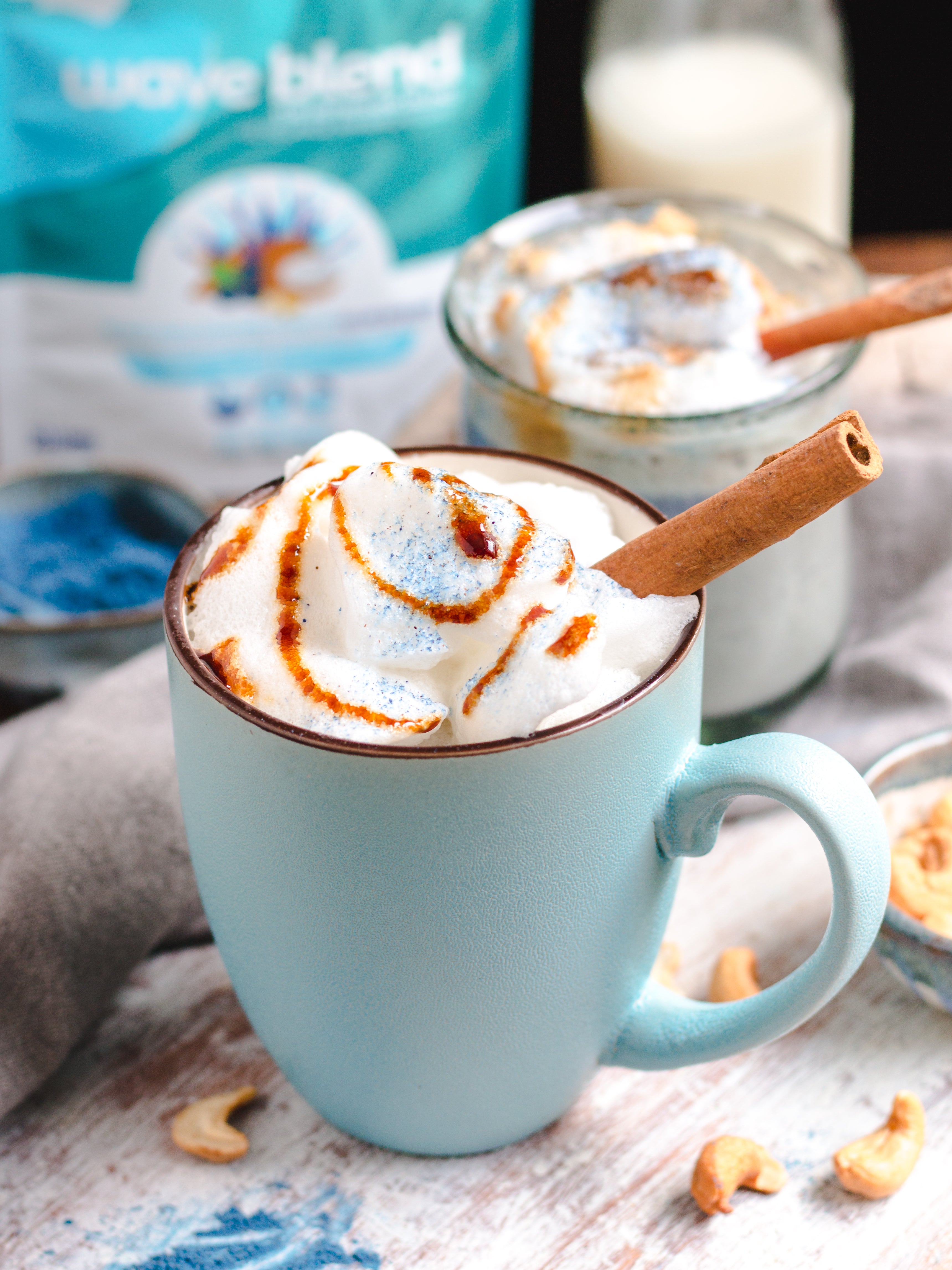 Looking for a cup you can warm up to? You definitely want to give this recipe a shot! It's sweet, creamy, nutty and nutrient packed!