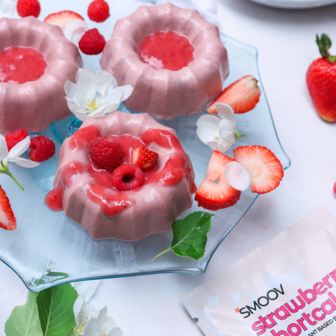 Smoov Strawberry Panna Cotta is a delicious, creamy, and delicate dessert. Works great as a simple summer dessert or a fancy dinner party. It’s so easy to make with just a handful of wholesome ingredients.