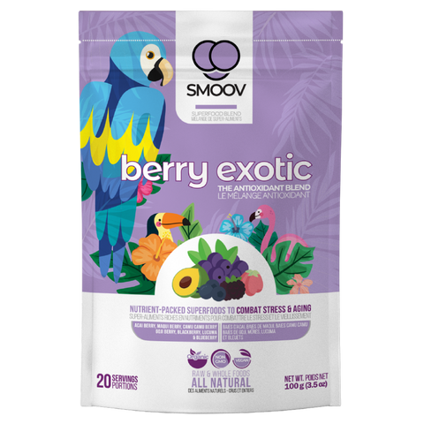 Berry Exotic Blend Antioxidant Superfood to Manage Stress