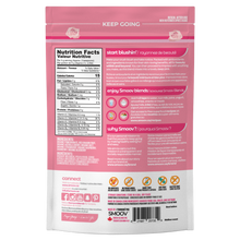 Load image into Gallery viewer, Back of Smoov Blends blush blend- Nutritional information, ingredients, creative description, how to use, why smoov, country of origins and UPC GTIN code