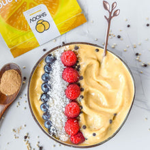 Load image into Gallery viewer, Smoothie bowl made using smoov superfood blends and powders. Packed with antioxidants for health &amp; wellness. Keto Friendly